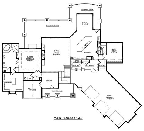1 story 1 story 3 bedroom 2 bathroom 1 story 4 bedroom 1 story small 1 story with basement 1 story with porch 2 story 3 story see all stories. House Plan 5631-00040 - Lake Front Plan: 5,723 Square Feet, 5 Bedrooms, 4.5 Bathrooms in 2020 ...