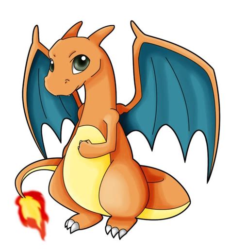 Tous les dessins de pokemon sont la propriété de la société nintendo. Dessin De Dracaufeu - Dessin et Coloriage