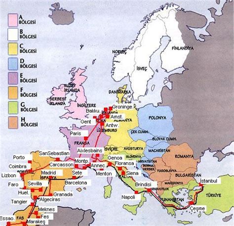 Ülke iyi çikolata, ortaçağ şehirleri, kaleler ve brüksel kenti ile ünlüdür. interrail