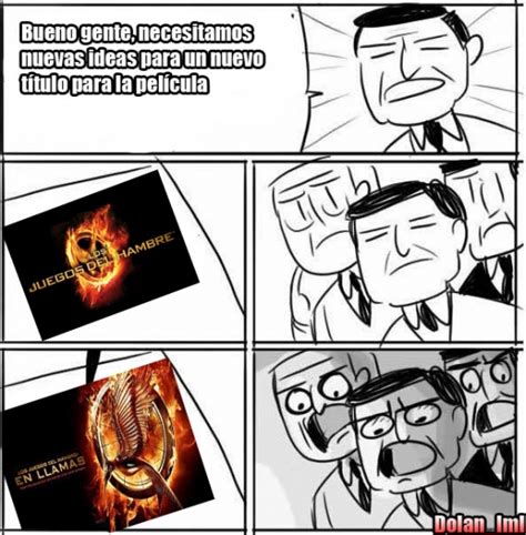 Catching fire, los juegos del hambre 2: Cuánto cabrón / Originalidad de título para la nueva ...