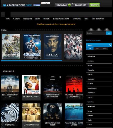 Servizio di film in streaming ad alta definizione, in cui è possibile guardare. Guardare film alta definizione su internet