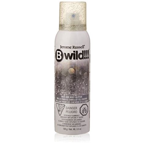 When it comes to finding the best hairsprays, you want the ones that keep your 'do in place without making it look like a helmet, right? Jerome Russell B Wild Glitter Body & Hair Spray, Silver, 3 ...