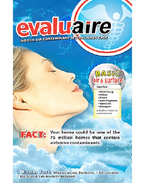 Evalu-Aire Basic for Indoor Air Contaminants - Indoor Air Test