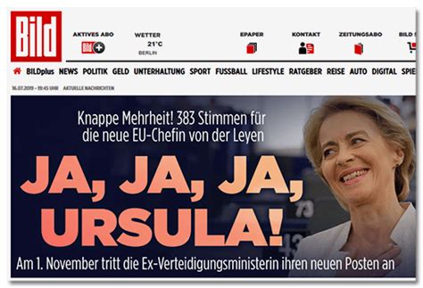 Julian hasn't made any lists. Wahlkampf für von der Leyen: Vom „Desaster" zu „JA, JA, JA ...