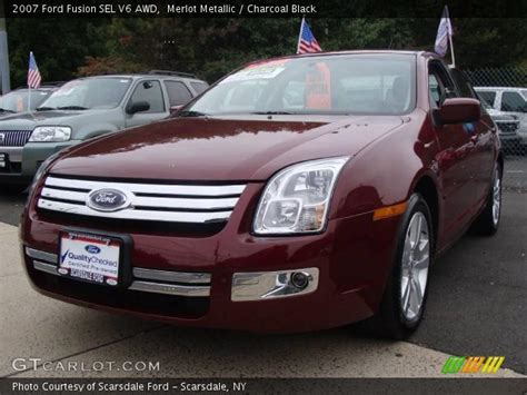 The fusion is agile, precise, neutral and quite predictable. Merlot Metallic - 2007 Ford Fusion SEL V6 AWD - Charcoal ...