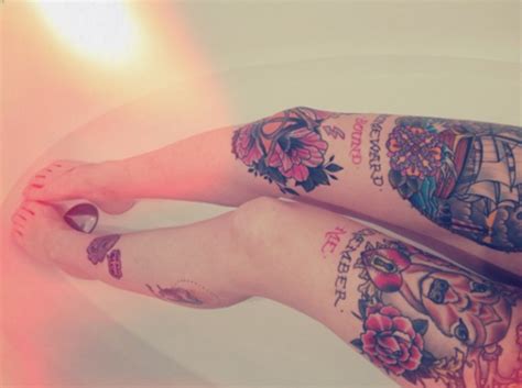 Yes, you can walk into many tattoo shops. thigh tattoos on Tumblr