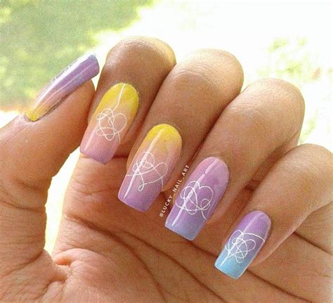 You can create an interesting composition using other decorating elements to get an effective result in a given style. BTS (K-POP) Inspired Nail Art - BTS Nail Art Design in ...