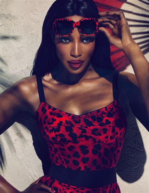 The main source of income: Naomi Campbell for Dolce & Gabbana Animalier Eyewear
