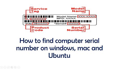 This wikihow teaches you how to find the serial number for your pc desktop or laptop using the windows command prompt. How to find computer serial number in Windows, Mac and ...