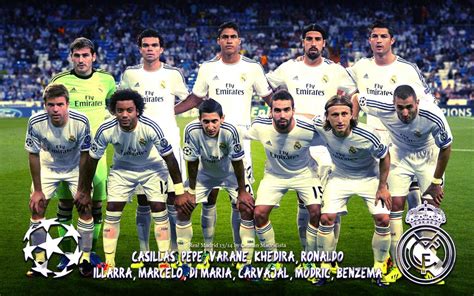 ⚽️ official profile of real madrid c.f. Real Madrid starting XI 2013-14 full-HD - HD Football ...