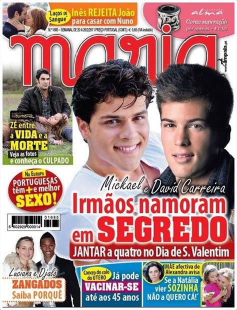 David carreira est toujours une star au portugal. Mickael Carreira: Revista MARIA - TONYMICKA