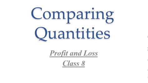 Q.2 what is the formula of profit and loss? How to solve Profit and Loss Problems easily | Class 8 ...