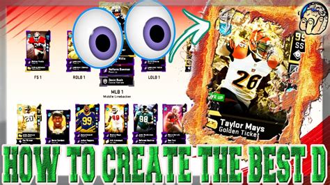 Using bigger linebackers, the defense looks to switch the roles play to play to keep the offense off balanced. HOW TO CREATE THE BEST DEFENSE IN MADDEN 20 ULTIMATE TEAM ...