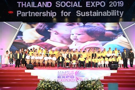 รอง นรม.วิษณุฯ เปิดงาน Thailand Social Expo 2019 มหกรรมแสดงผลงาน ...