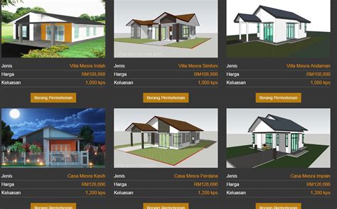 Ada banyak pilihan rumah mampu milik di malaysia tidak kira di selangor, pulau pinang penang, sabah, sarawak, melaka, negeri sembilan, kuala lumpur kl, pahang, kelantan, terengganu, kedah, langkawi, perlis, perak ataupun di. Rumah Mesra Rakyat