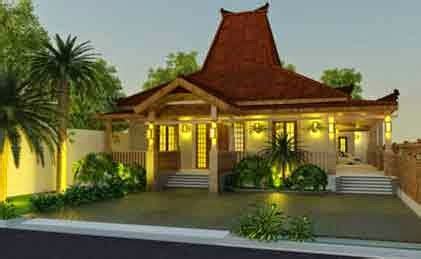 Rumah joglo minimalis untuk hunian modern desain gambar foto. Contoh Tampilan Desain Rumah Etnik Jawa | Blog Interior ...