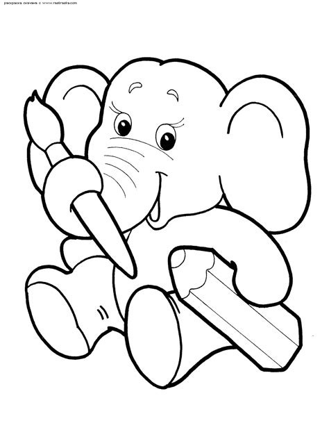 Ver más ideas sobre dibujos de elefantes, dibujos, manualidades. Dibujo elefante para colorear e imprimir