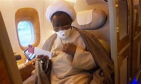 Leader of shi'ites, ibraheem el zakzaky and daughter, suhaila. El-Zakzaky back from India without treatment ...