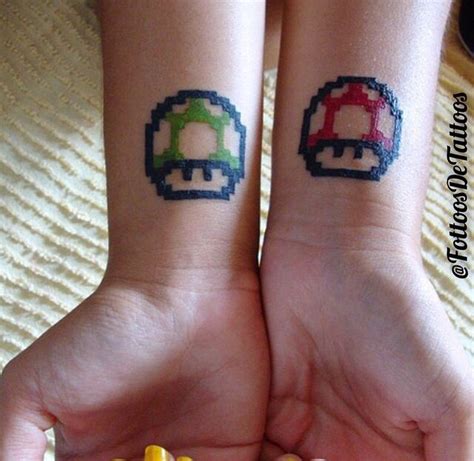 Pixel tattoo mario crochet mario crafts brother tattoos geometric tattoo arm gaming tattoo graphic design projects super mario bros black and grey tattoos. Mario games tattoo | Pixel tattoo, Geek tattoo, Gaming tattoo