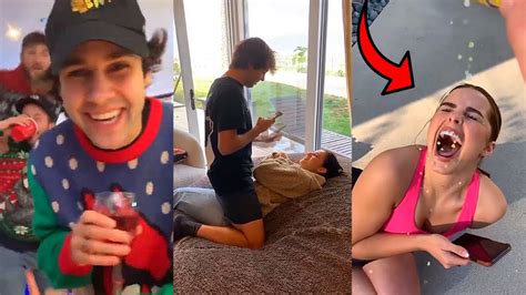 David dobrik was born july 23, 1996 in košice, slovakia. DAVID DOBRIK FUNNIEST INSTAGRAM STORIES COMPILATION! FT. Addison Rae, Natalie Noel, Vlog Squad ...