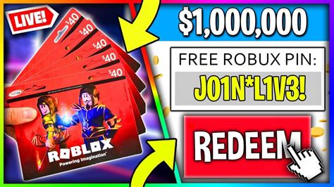 How do you get robux codes on roblox? 🔴GIFTING FREE ROBUX + PROMO CODES LIVE IN ROBLOX (Robux ...