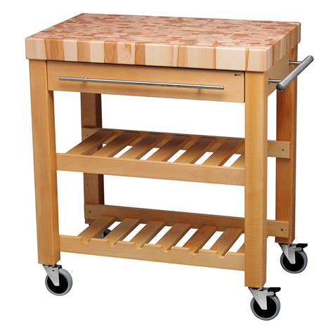 Every kitchen needs a butchers block trolley. The Leverton Kitchen Trolley | STORE