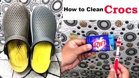 When it comes to crocs i'm kind of a master. How to Clean Crocs - YouTube