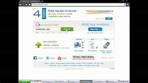 4shared apk is a free mobile application developed by new it solutions that enables a user to share files from one device to another device through 4shared account. Vídeo Aula - Como baixar musica no 4shared - YouTube