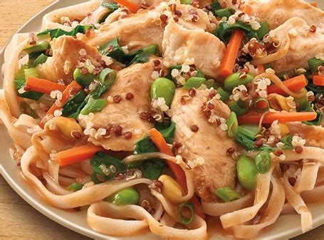 Thai stir fried noodles with tofu diabetic friendly recipe. Chicken & Vegetable Stir-Fry | Diet Meal by Nutrisystem