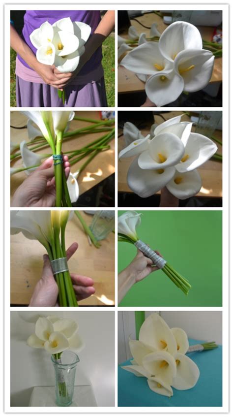 How long do wedding bouquets last. How To Make Calla Lily Bouquet | DIY Tag