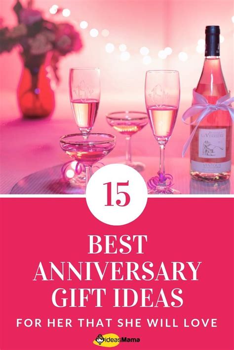 Shop these creative, thoughtful ideas for the best woman you know. 15 Best Anniversary Gift Ideas for Her That She Will Love ...
