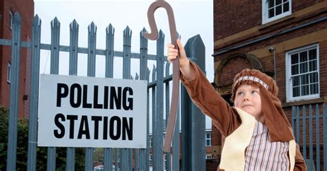 A place where you can vote in government elections. Use of schools as polling stations falls 10%