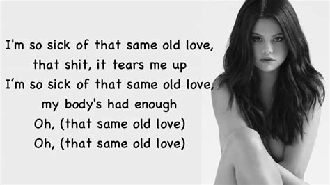 same old love lyrics terjemahan