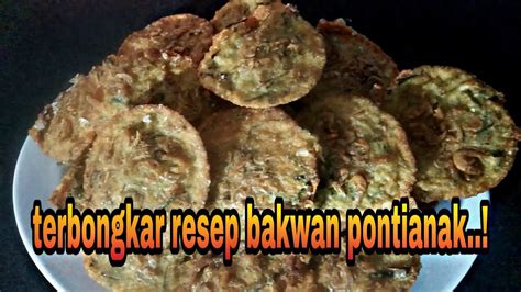 Berikut resep yang bisa dicoba. RESEP BAKWAN PONTIANAK YANG LAGI VIRAL#77 - YouTube