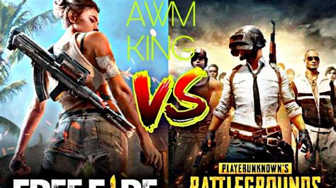 As you know both games permit you same concept but there are many differences in the two games so have. PUBG VS FREE FIRE #AWM# KING! GAME PLAY (ROCK GAMING ...