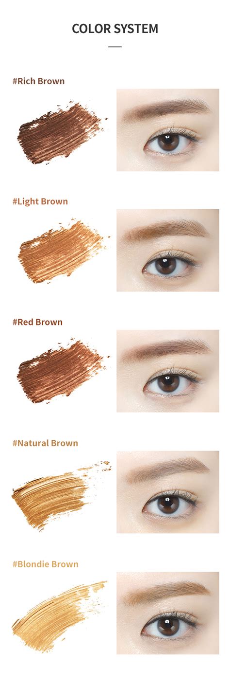 It comes in 6 shades. Color My Brows - ETUDE