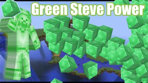 Cactus green dye is a form of dye in minecraft that can be used to change the color of blocks and items. How to get Green Steve power in Minecraft(using command ...