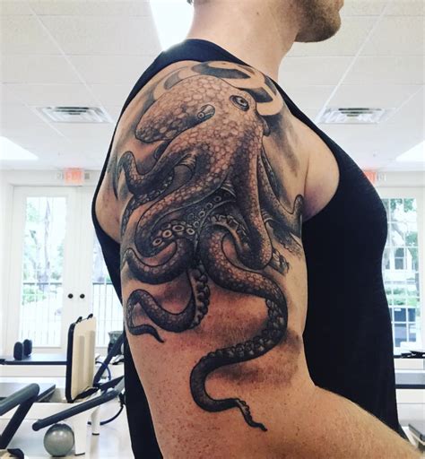 The best octopus tattoos for on your sleeve, arm, thigh or leg. Amazing Octopussy Tat 🤩 Find more of what you love at ...