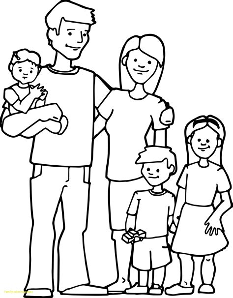 This cartoon tells about friendship in the family, about friends and other. Family Coloring Pages at GetColorings.com | Free printable ...
