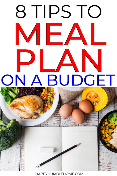 8 Tips to Meal Plan on a Budget | Meal planning, Saving money challenge biweekly, Debt payoff plan
