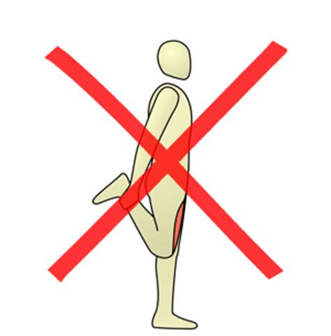 It may help to place hands underneath you at the lower area of the back for support as you want to avoid arching. 9 Ways to Avoid Knee Pain and Injuries : GLC2000