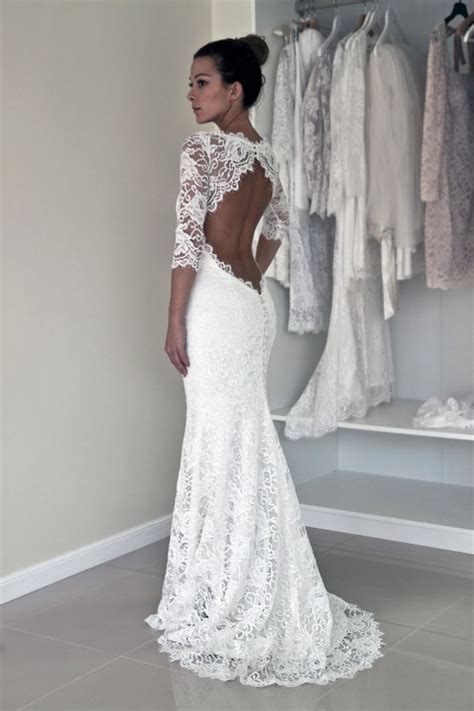 Modern wedding gown modern wedding dress simple stylish elegant wedding long train wedding dress minimalist white ivory blush classic bride. skin tight wedding dresses - wedding dresses for guests ...