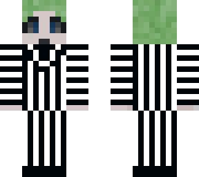 The theme song (emphasis on the bassline) is now playing in my head. Beetlejuice | Minecraft Skins