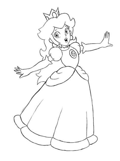 Showing 12 coloring pages related to princess daisy mario kart wii. Peach And Daisy - Coloring Pages for Kids and for Adults ...