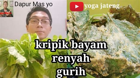 Anda bisa menambahkan sebutir telur ayam jika menginginkan keripik atau peyek yang bertekstur rapuh. Cara membuat kripik bayam ll resep peyek bayam renyah ...