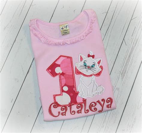 Maybe you would like to learn more about one of these? Aristocats Marie Kitty Cat Girls Birthday Shirt, Bodysuit ...