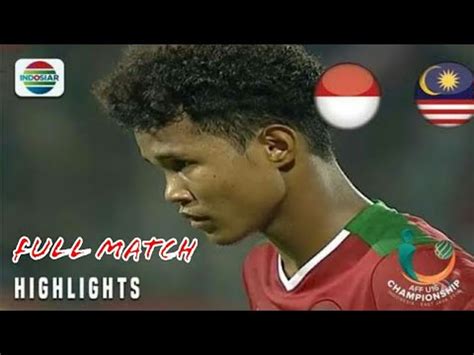 Indonesia mempunyai rekor yang tak impresif saat melawan. #INDONESIAVSMALAYSIA #FULL HIGHLIGHTS INDONESIA u16 vs ...