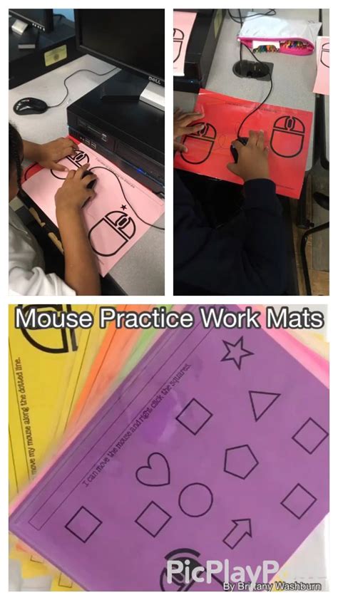 Computer games & activities for kids. Start mouse practice on paper first | Elementary computer ...