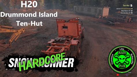 I believe the pacific p16 on drummond island is technically hidden even though it's pretty easy to spot. SnowRunner Hardcore H20 Drummond Island Ten Hut - YouTube
