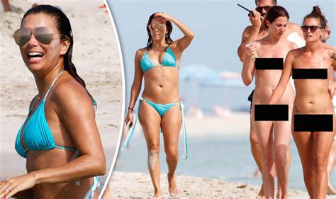 After googling her father's name. Eva Longoria shows off incredible curves as she packs on ...